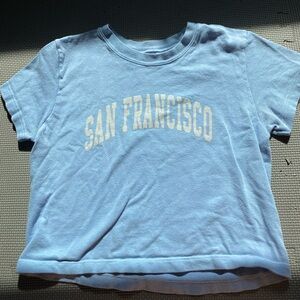 Brandy Melville San Francisco Baby Tee